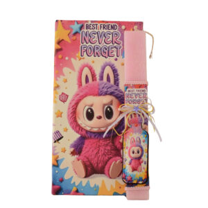 Λαμπάδα με Καμβά Labubu