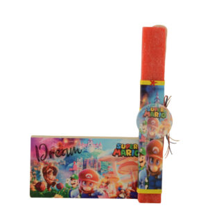 Λαμπάδα με Φωτιζόμενο Καδράκι Super Mario