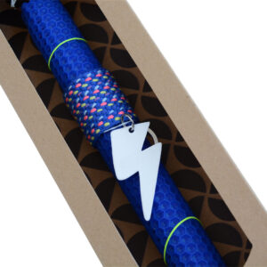 Πασχαλινή Λαμπάδα Neon Blue μπρελόκ