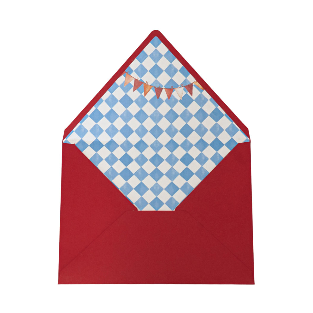 Προσκλητήριο Βάπτισης Αγόρι - Τσίρκο & Κλόουν - Image 3