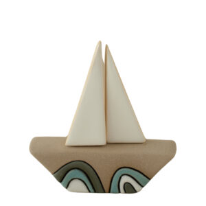 Κεραμικό Καράβι Κύμα XS Round Pattern