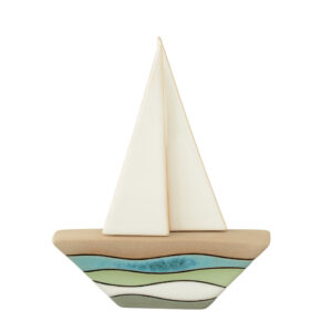 Κεραμικό Καράβι Κύμα Medium - wavy pattern