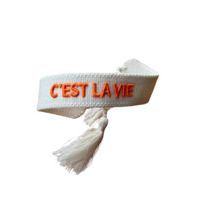C'EST LA VIE Βραχιόλι Ecru Orange