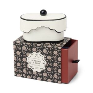 Αρωματικό κεραμικό κερί σόγιας Black Fig & Olive